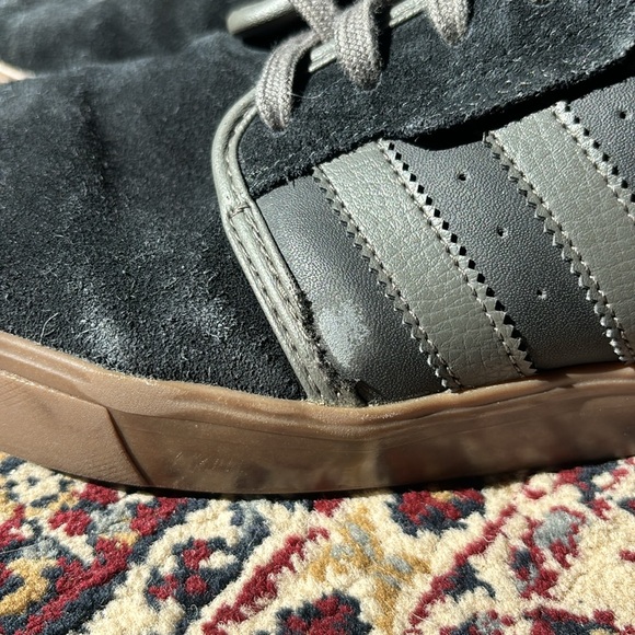 Adidas Men’s Skate Sneakers – Size US 9.5 (Black/Dark Cinder) - Picture 10 of 10